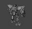 3D Robotic Mech model