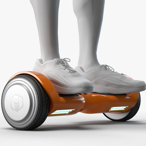 self-balancing two-wheeled board 3d model
