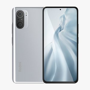 3D redmi k40 white