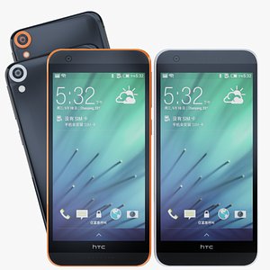 HTC Desire 820 Flamingo & Tuxedo