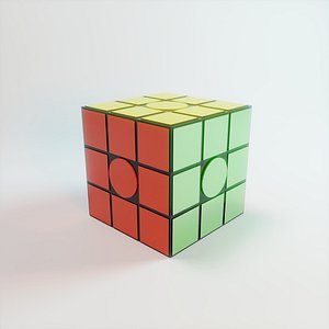 rubiks cube 3D model