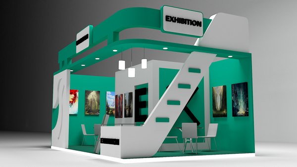 exhibition stall 3D