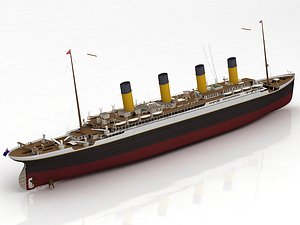 RMS Titanic model