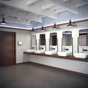 3d restroom