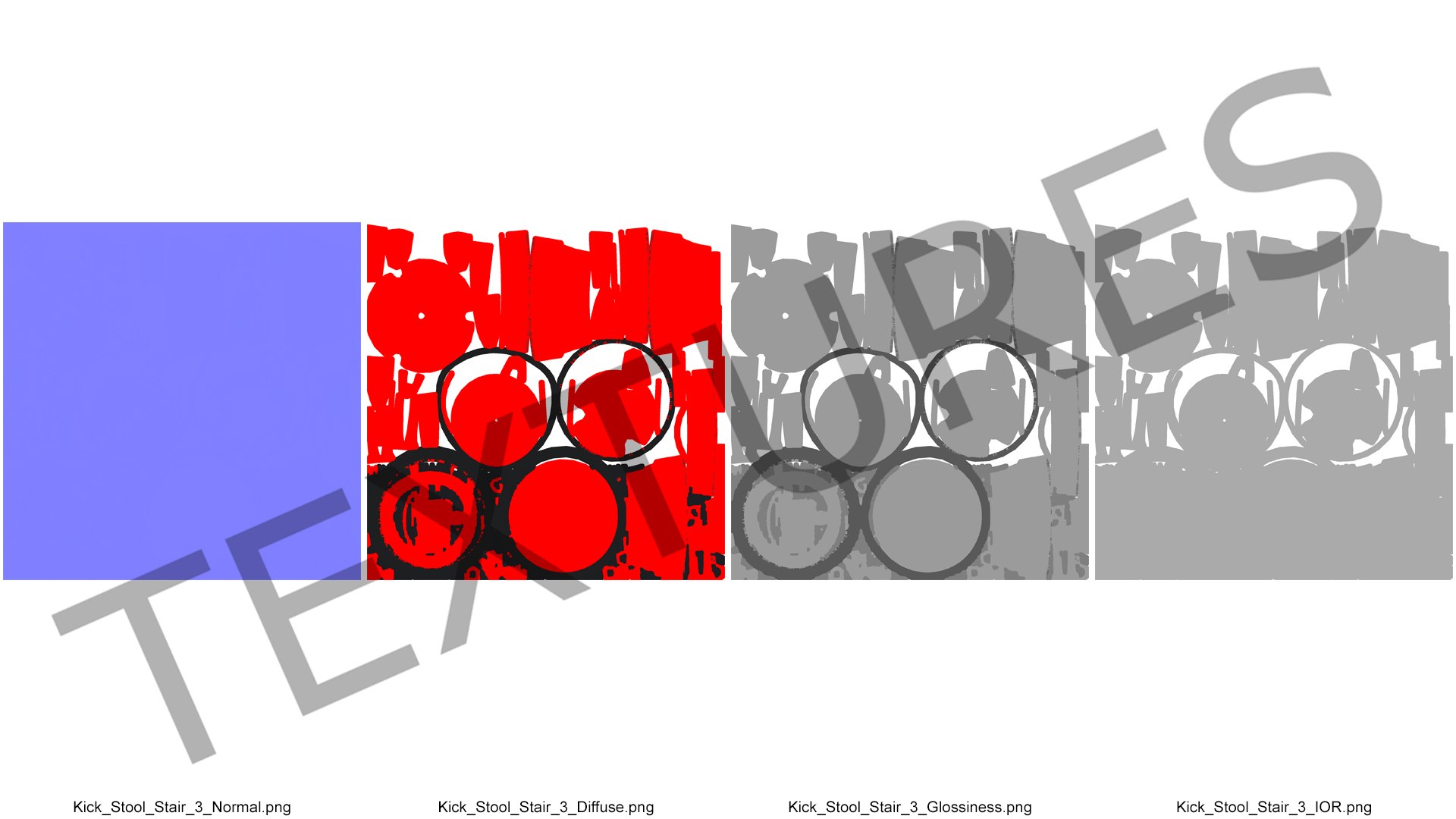 Stool kick model - TurboSquid 1708304