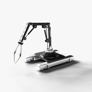 Industrial Robotic Arm 3D model