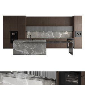 3D Kitchen set 42 model