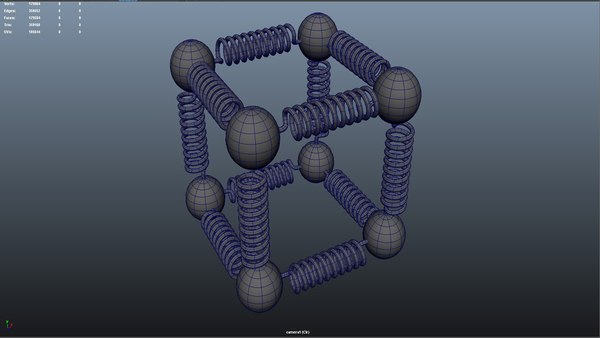 결정의 스프링 특성 3D 모델 - TurboSquid 1792257