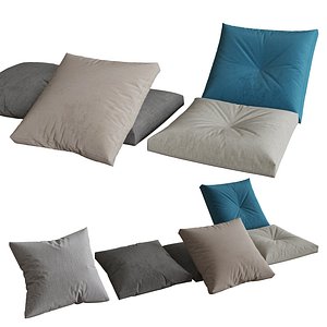 set pillows 3D model