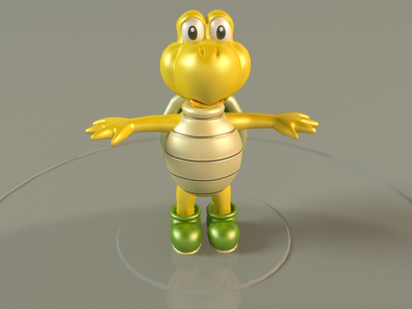 3d Koopa Troopa