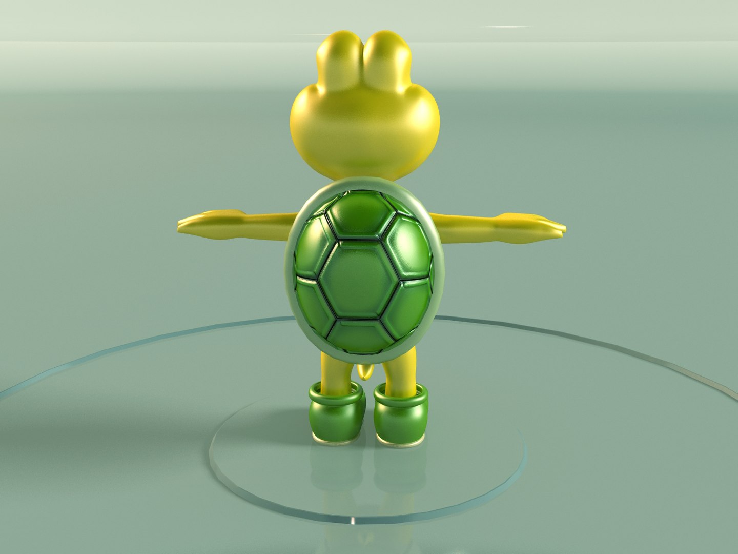 3d Koopa Troopa