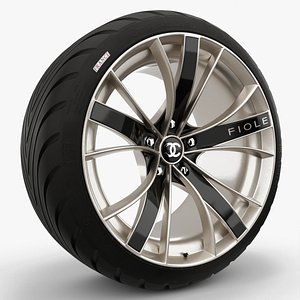 3D Chanel Fiole Wheel