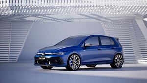 3D model 2025 VW GOLF R MK 8 5