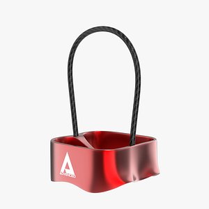 3D atc-guide belay device model