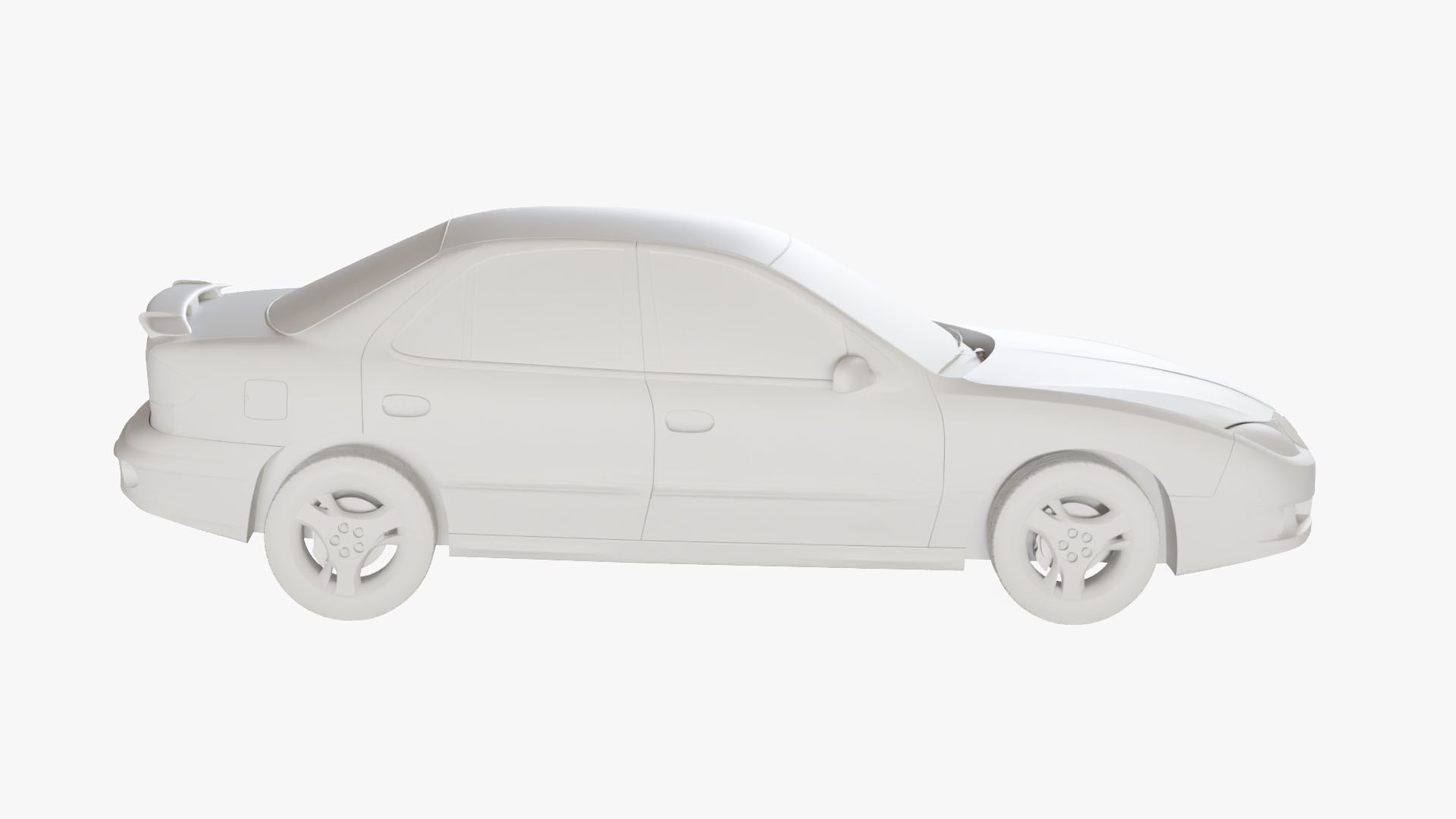 Pontiac Sunfire Sedan 2003 3D Model - TurboSquid 2517848