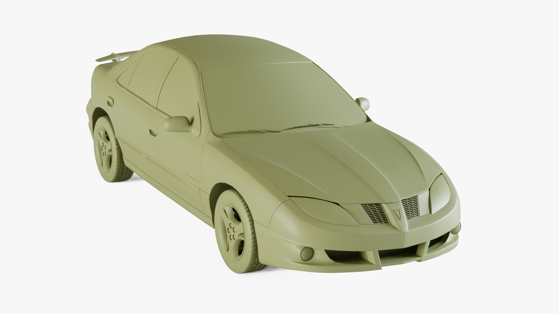 Pontiac Sunfire Sedan 2003 3D Model - TurboSquid 2517848