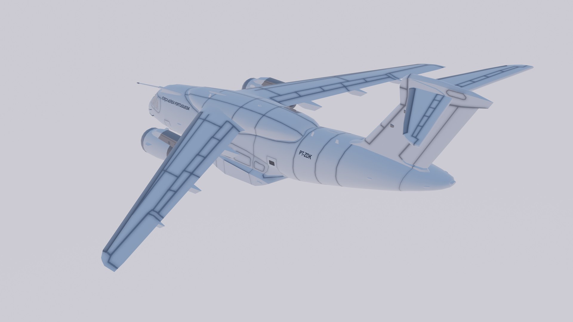 3D Model Embraer C-390 Millennium Portugal - TurboSquid 2060971