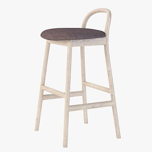 barstool stool bar 3D