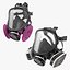 Respirators 3D Models Collection