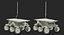 3D mars rover sojourner rigged