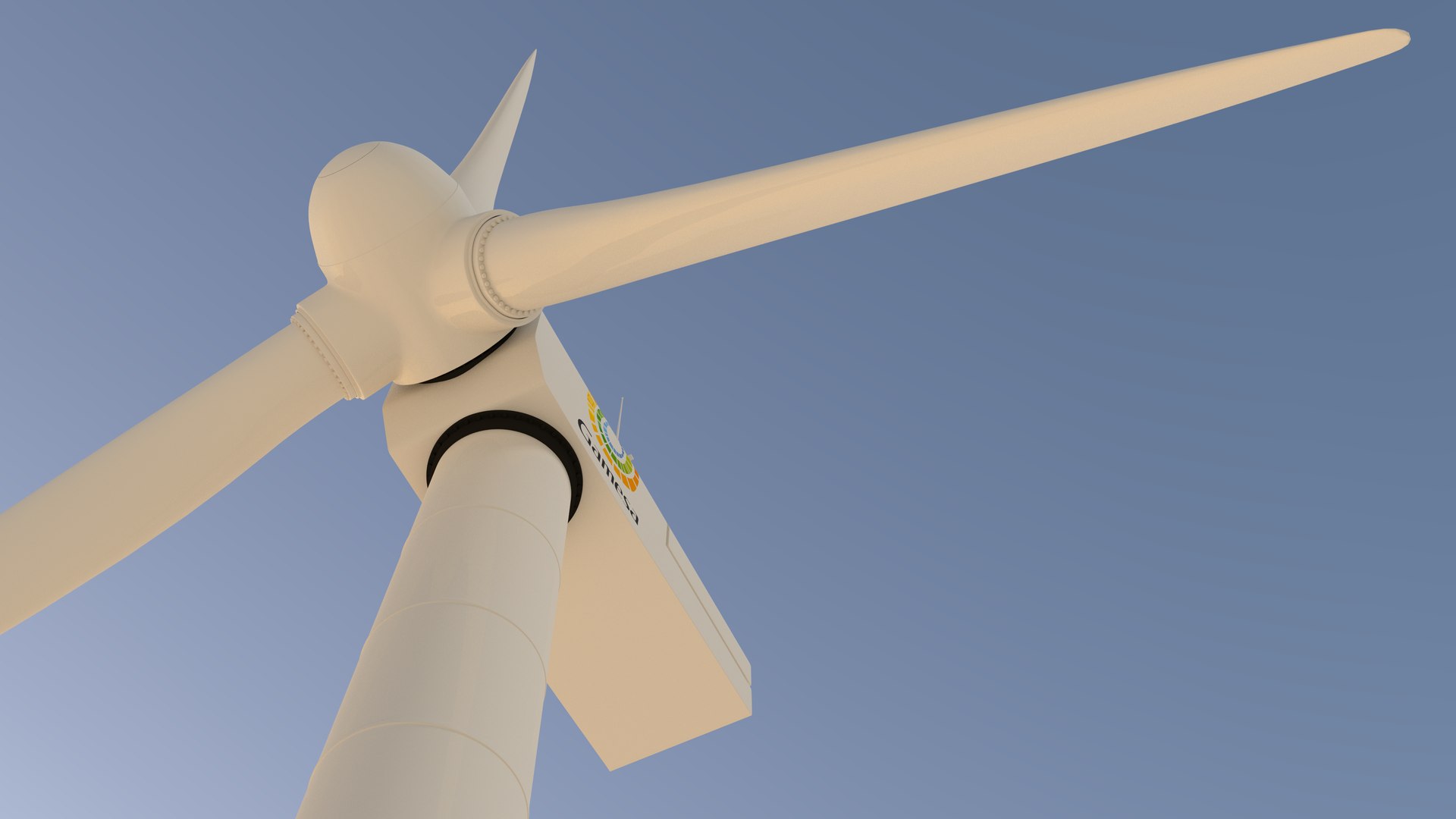 Offshore Wind Turbine 3d Model