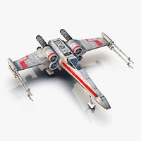 Star Wars X-Wing Starfighter Red 2