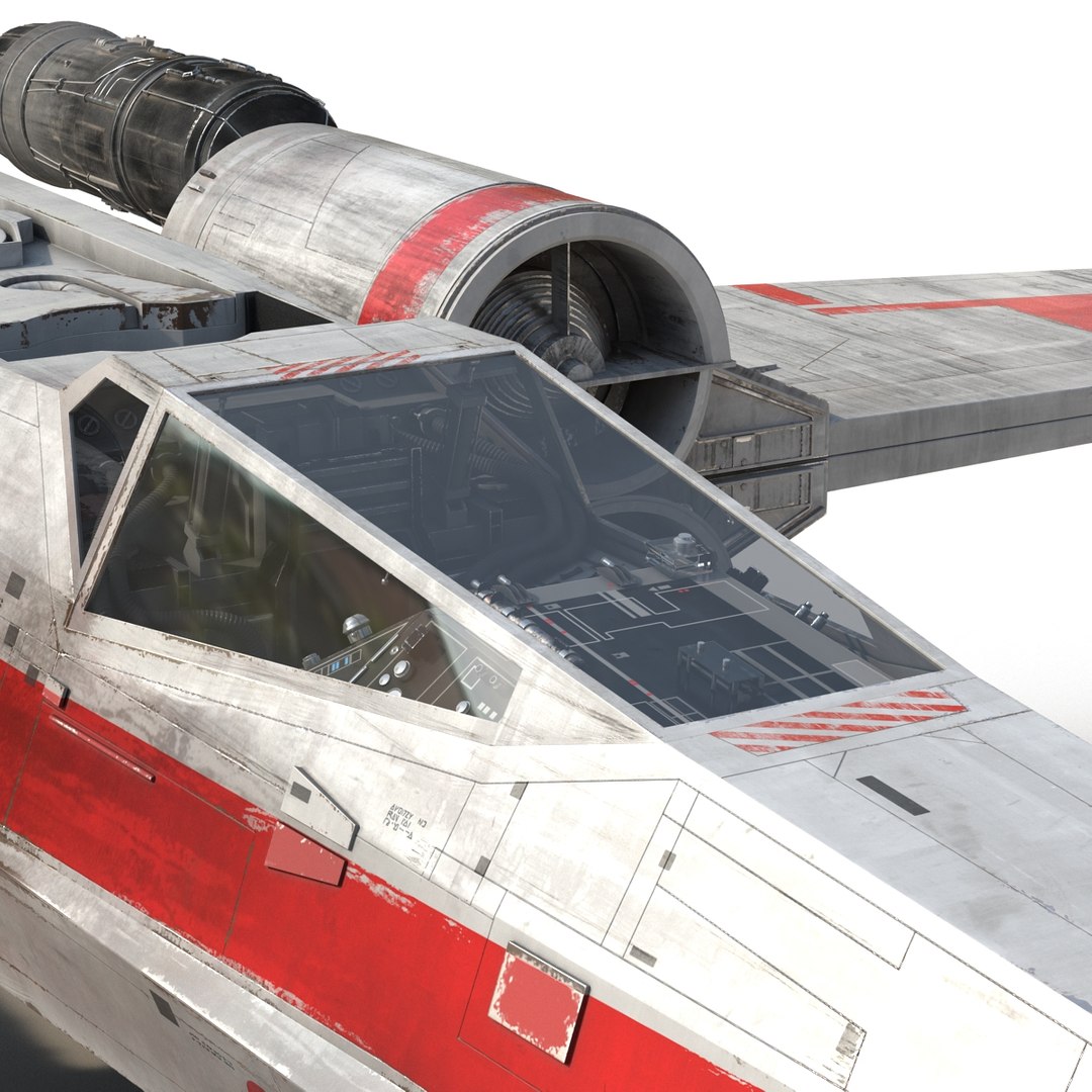 3d star wars x wing