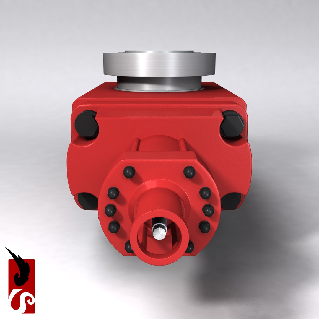 Forging Single Ram Bop 3d Model