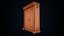 3D Vintage victorian wardrobe model