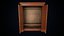 3D Vintage victorian wardrobe model