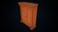 3D Vintage victorian wardrobe model