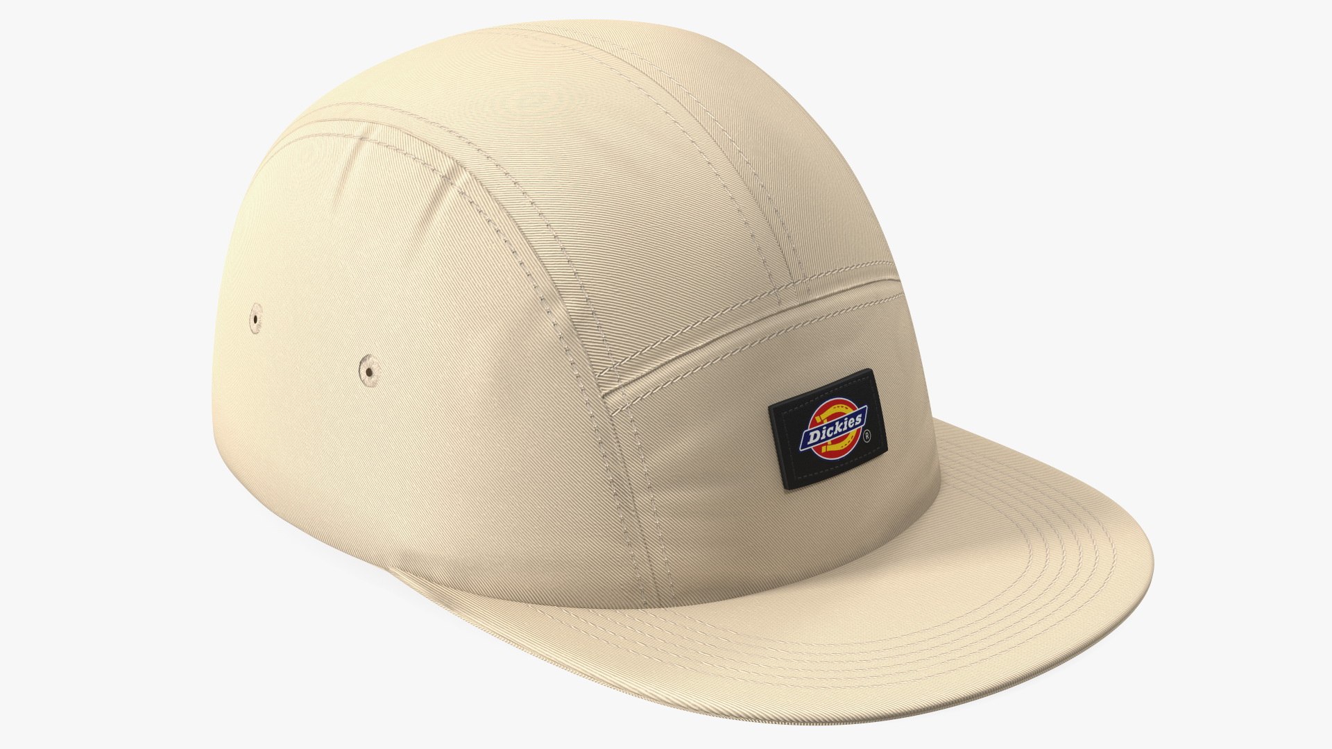 Dickies Albertville 5 Panel Cap Khaki 3D model preview