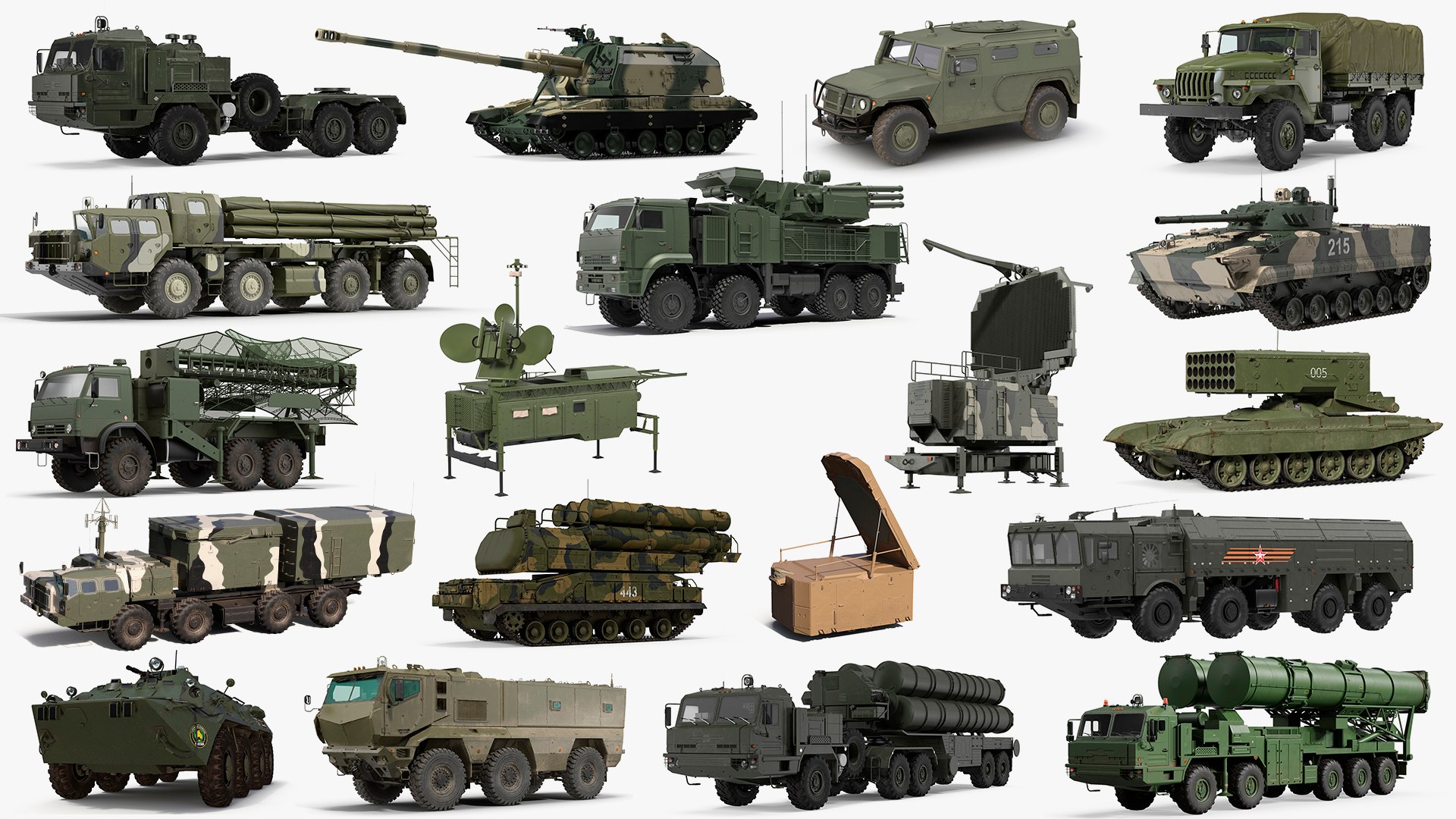 Russian Military Ground Vehicles Collection 3D model https://p.turbosquid.com/ts-thumb/AY/rHXJug/mY/russian_military_ground_vehicles_collection_001/jpg/1779882341/1920x1080/fit_q87/81767d7b6b558951c0f3910a47f46243a2e794ea/russian_military_ground_vehicles_collection_001.jpg
