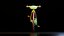 Stylized Bicycle 3D model