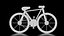 Stylized Bicycle 3D model