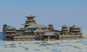 chinese ancient 3D model