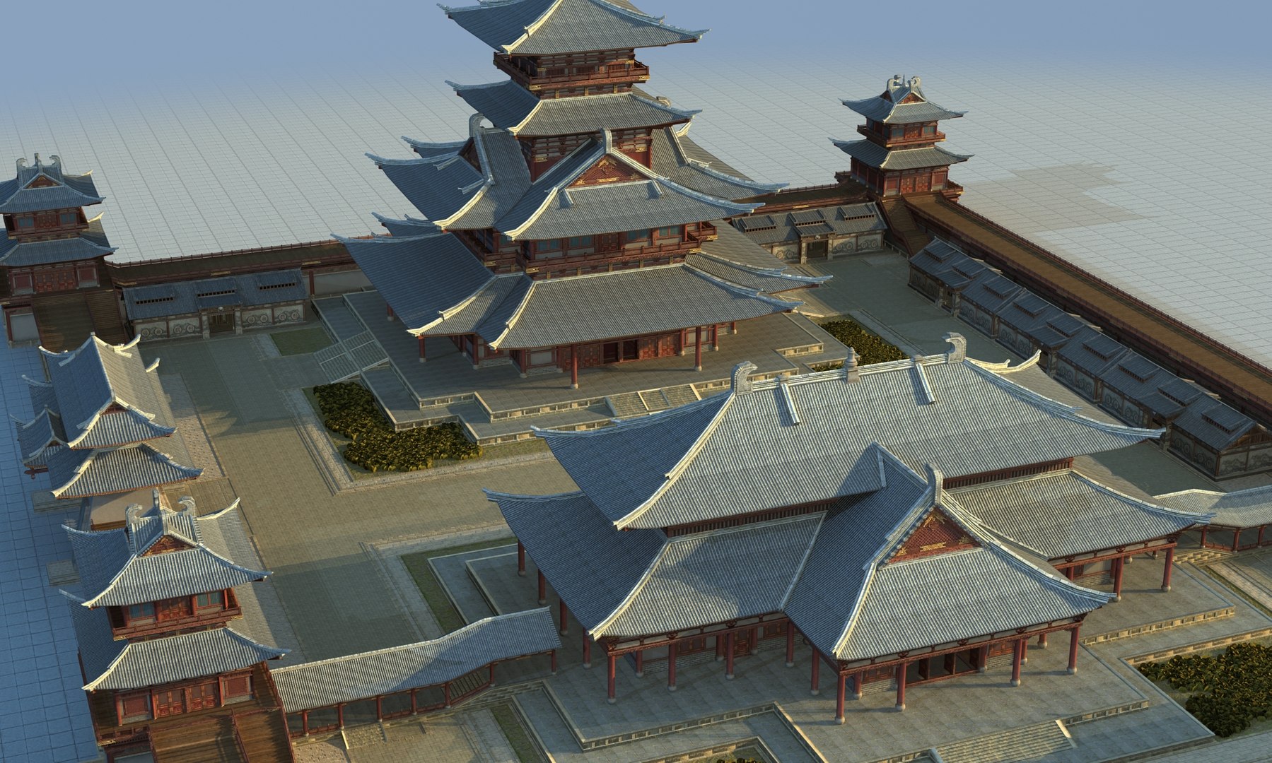 Chinese ancient 3D model - TurboSquid 1342681