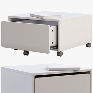 Ikea Slakt Storage box with casters