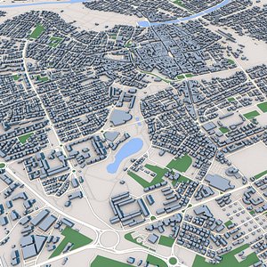 Rimini City Italy model