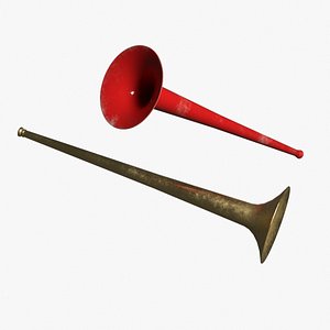Vuvuzela 3D model