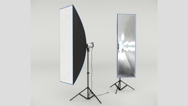 modelo 3d Studio Softbox Rectangular TurboSquid 1818849