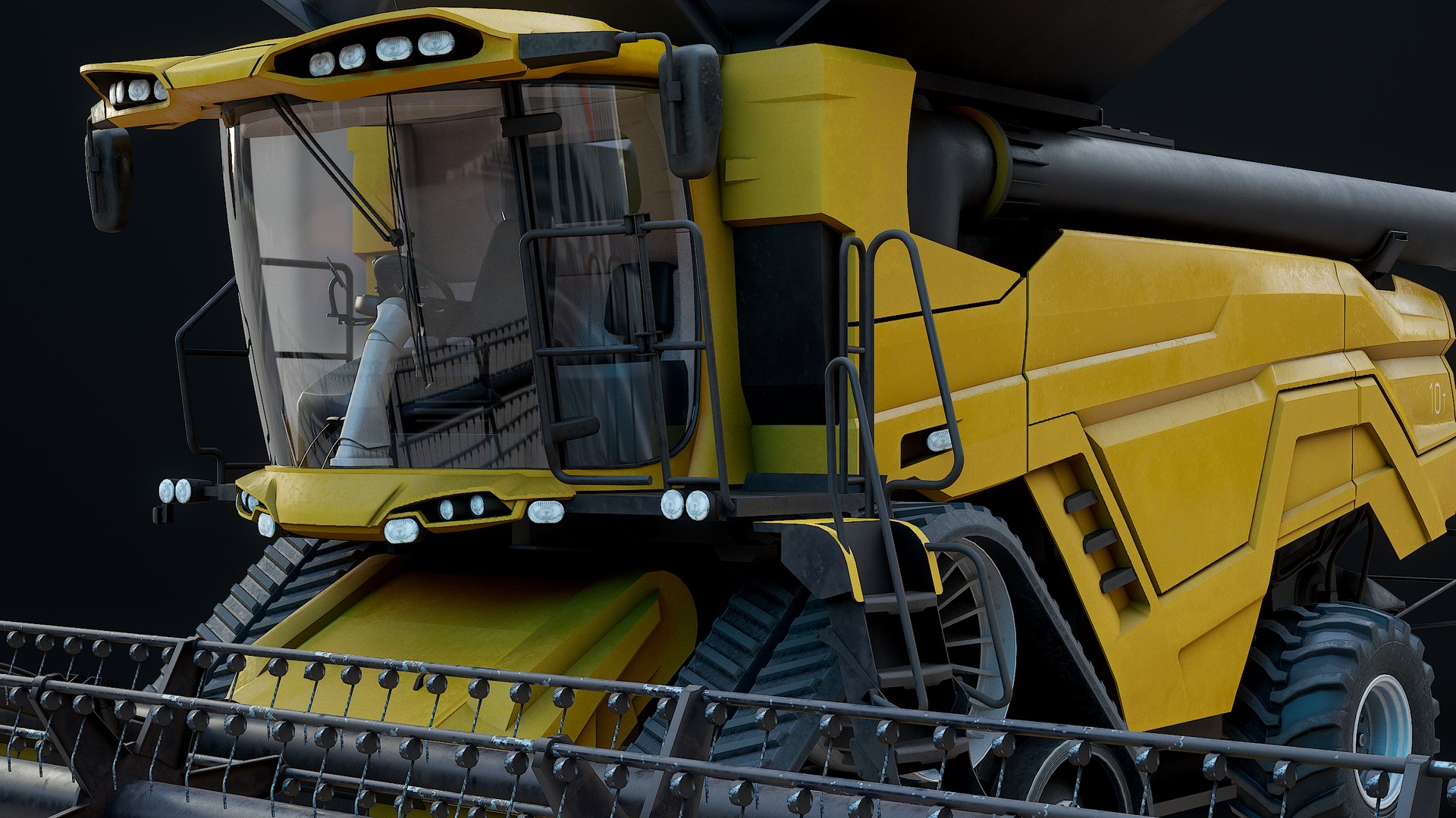 Modern Combine Harvester Yellow PBR 3D model https://p.turbosquid.com/ts-thumb/AZ/4aQ1mT/ow/r_viewport_047/png/1660655136/1920x1080/fit_q87/0a3e46e22cccf6203e4552910fffeaae22f10712/r_viewport_047.jpg