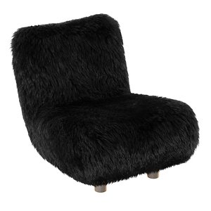 3D Konichin Chair Fur model