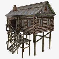 house on stilts