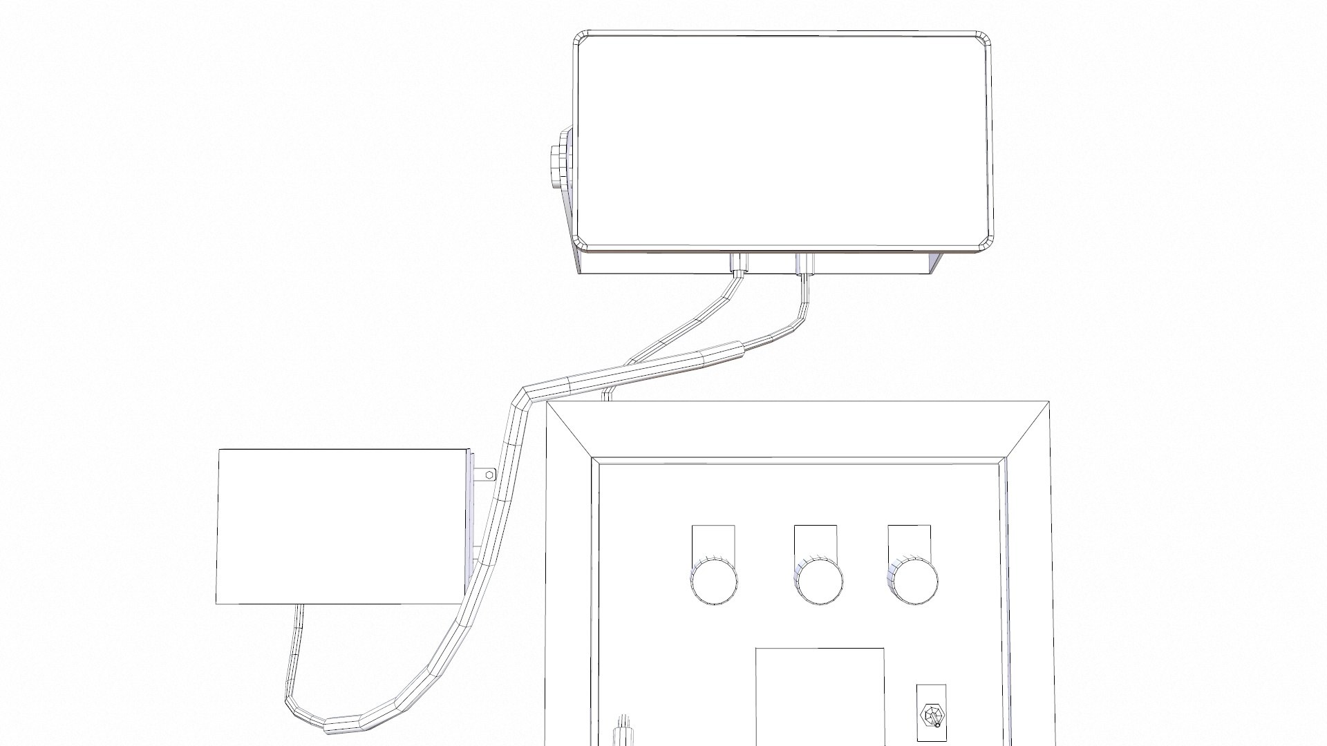 3D Switch Panel - TurboSquid 2329331
