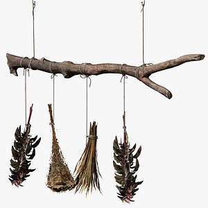 3D Dried Herbs - PBR Game Ready