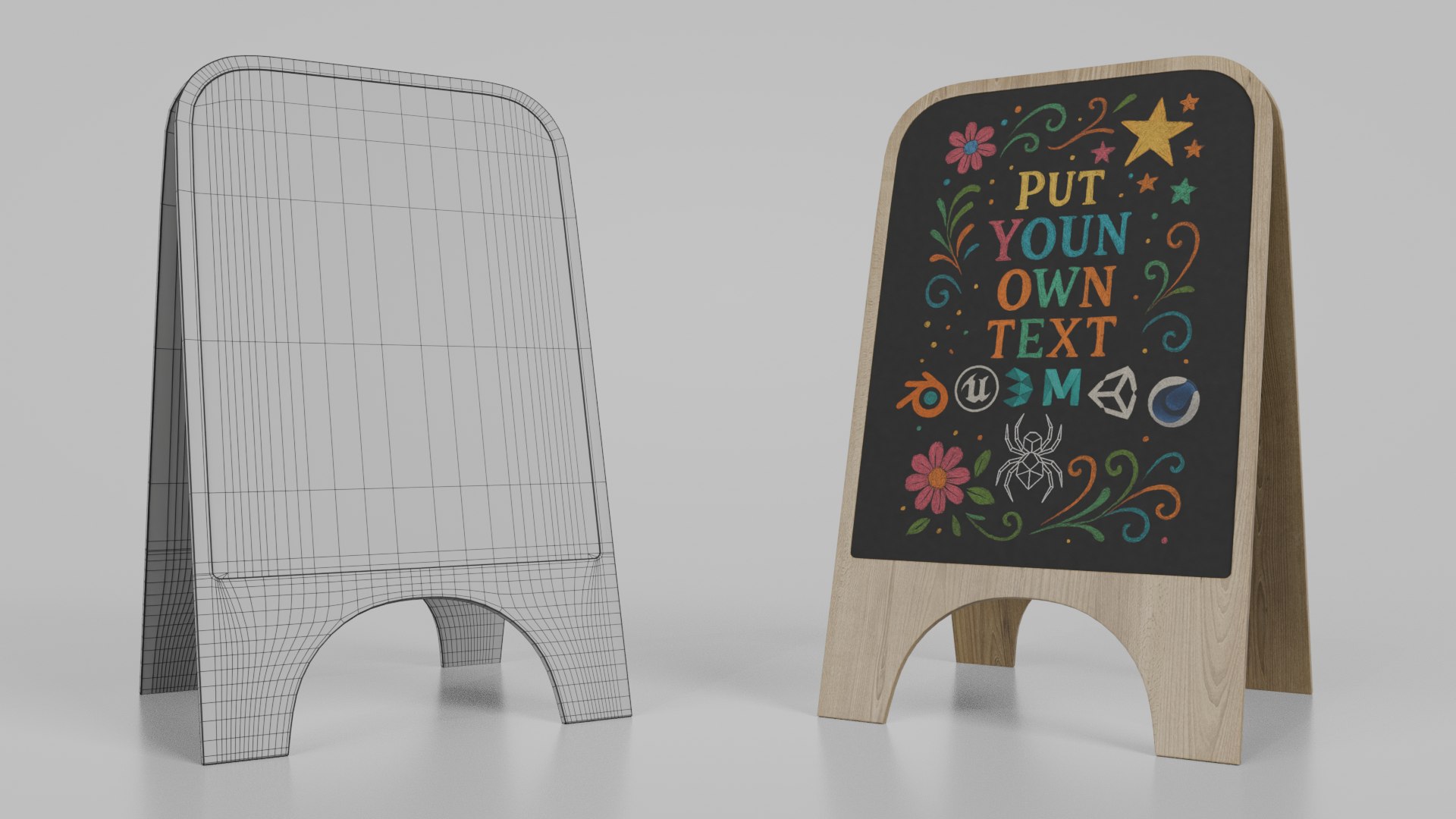 Customizable Premium Modern Chalkboard Signs 3D https://p.turbosquid.com/ts-thumb/AZ/JVCRj7/vY/c1/png/1747171626/1920x1080/fit_q87/2e1a29eccf08b2ec8fb91a8c4bff65151e36d516/c1.jpg
