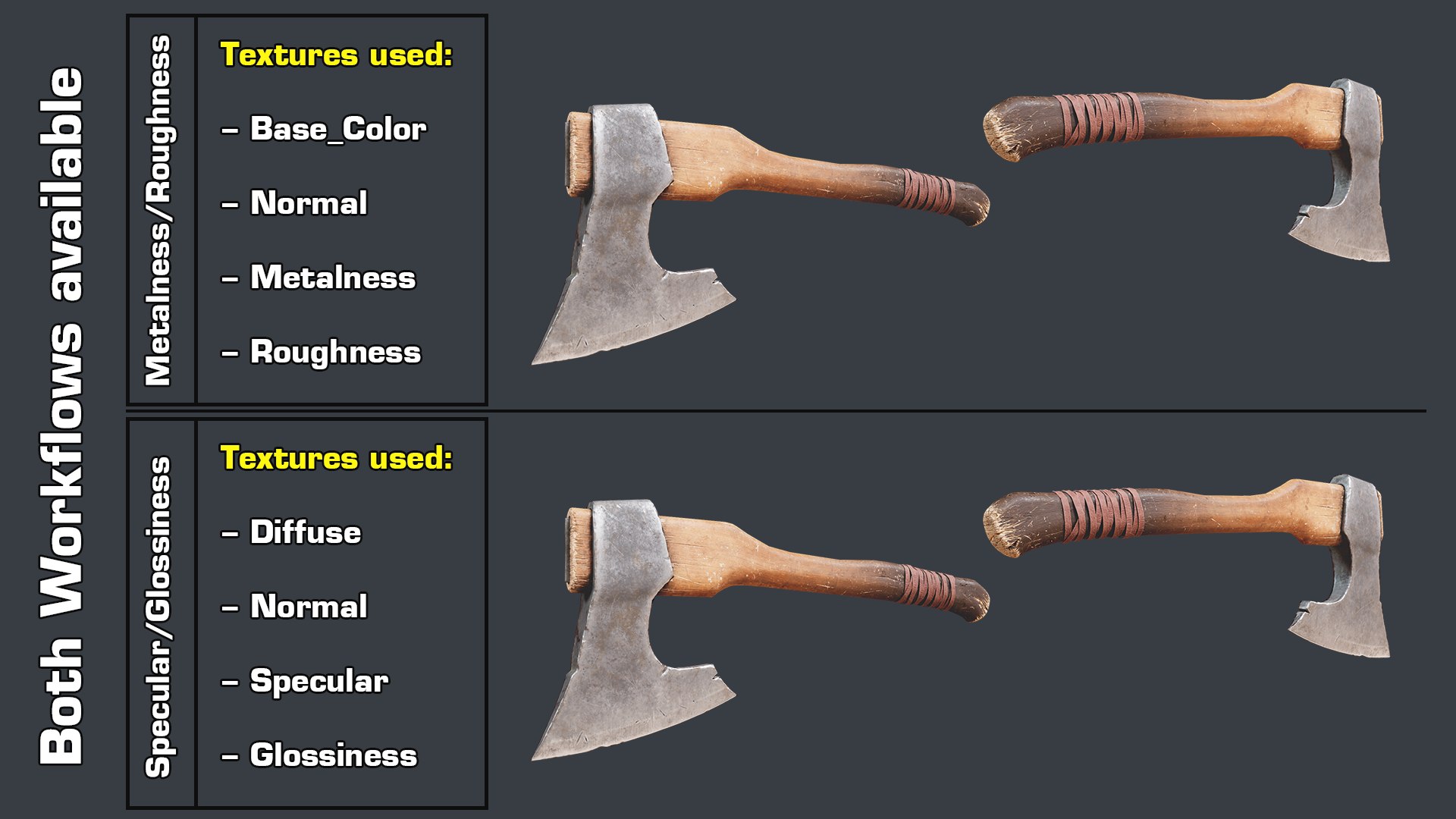 axe gameready lod 3D model https://p.turbosquid.com/ts-thumb/AZ/KQhtif/xH/both_workflows/png/1608730544/1920x1080/fit_q87/a1b5e7bdda904556168efc827035b618aaf78a3e/both_workflows.jpg