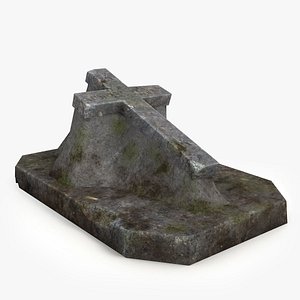 gravestone ready unity 3d model