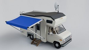 3D Camper Van Motorhome